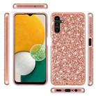 For Samsung Galaxy A16 5G Glitter Powder Shockproof TPU Phone Case(Rose Gold) - 3