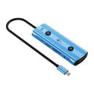 YCE V261 13 in 1 USB-C / Type-C HUB Adapter AI Docking Station(Blue) - 2