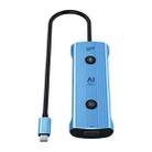 YCE V261 13 in 1 USB-C / Type-C HUB Adapter AI Docking Station(Blue) - 6