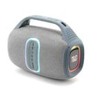 T&G TG674 TWS Outdoor Portable Wireless Bluetooth Speaker with RGB Light(Grey) - 1