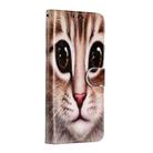 For iPhone 12 mini Painted Pattern Horizontal Flip Leather Case with Holder & Card Slots & Photo Frame(Coffee Cat) - 2