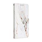 For iPhone 12 / 12 Pro Painted Pattern Horizontal Flip Leather Case with Holder & Card Slots & Photo Frame(White Gravel) - 2