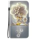 For Motorola Moto G84 Crystal Texture Colored Drawing Leather Phone Case(Sika Deer) - 2