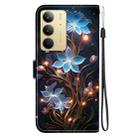 For Realme C75 Crystal Texture Colored Drawing Leather Phone Case(Little Lantern Flower) - 3