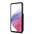 For Samsung Galaxy A53 5G Skin Feel Detachable Card Bag Magsafe Phone Case(Black) - 3