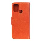 For Samsung Galaxy A21s Nappa Texture Horizontal Flip Leather Case with Holder & Card Slots & Wallet(Orange) - 3