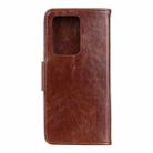 For Samsung Galaxy S20 Ultra Nappa Texture Horizontal Flip Leather Case with Holder & Card Slots & Wallet(Brown) - 2