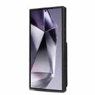 For Samsung Galaxy S25 Ultra 5G Skin Feel Detachable Card Bag Magsafe Phone Case(Black) - 3