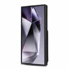 For Samsung Galaxy S23 Ultra 5G Skin Feel Detachable Card Bag Magsafe Phone Case(Black) - 3