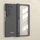 For Samsung Galaxy Z Fold6 Slim GKK Integrated Magnetic Folding Hinge All-inclusive Phone Case(Black) - 1