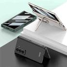 For Samsung Galaxy Z Fold6 Slim GKK Integrated Magnetic Folding Hinge All-inclusive Phone Case(Black) - 2