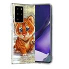 For Samsung Galaxy Note20 Ultra Painted Pattern TPU Protective Case(Tiger) - 2