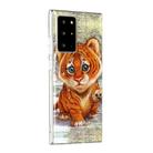 For Samsung Galaxy Note20 Ultra Painted Pattern TPU Protective Case(Tiger) - 3