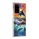 For Samsung Galaxy Note20 Ultra Painted Pattern TPU Protective Case(Sunset Dolphin) - 3