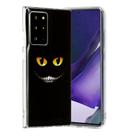 For Samsung Galaxy Note20 Ultra Painted Pattern TPU Protective Case(Eyes Teeth) - 2