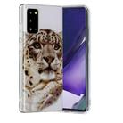 For Samsung Galaxy Note20 Painted Pattern TPU Protective Case(Leopard Head) - 2