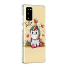 For Samsung Galaxy Note20 Painted Pattern TPU Protective Case(Unicorn) - 3