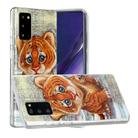 For Samsung Galaxy Note20 Painted Pattern TPU Protective Case(Tiger) - 1