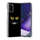 For Samsung Galaxy Note20 Painted Pattern TPU Protective Case(Eyes Teeth) - 1