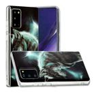 For Samsung Galaxy Note20 Painted Pattern TPU Protective Case(Night Sky Wolf) - 1
