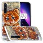 For OnePlus Nord Painted Pattern TPU Protective Case(Tiger) - 1