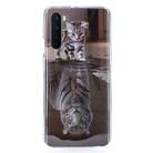For OnePlus Nord Painted Pattern TPU Protective Case(Cat Tiger) - 2