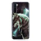 For OnePlus Nord Painted Pattern TPU Protective Case(Night Sky Wolf) - 2