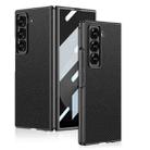 For Samsung Galaxy Z Fold6 Slim GKK Integrated AG Craft Skin Feel Full Coverage Phone Case(Carbon Fibre) - 1