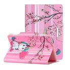 For Amazon Fire HD 8 (2020) Painted Pattern Horizontal Flip Leather Case with Holder(Sakura Unicorn) - 1