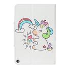 For Amazon Fire HD 8 (2020) Painted Pattern Horizontal Flip Leather Case with Holder(Sideways Unicorn) - 2