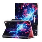 For Amazon Fire HD 8 (2020) Painted Pattern Horizontal Flip Leather Case with Holder(Starry Sky) - 1