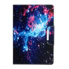 For Amazon Fire HD 8 (2020) Painted Pattern Horizontal Flip Leather Case with Holder(Starry Sky) - 1