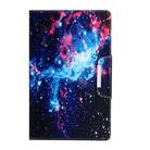 For Amazon Fire HD 8 (2017) Painted Pattern Horizontal Flip Leather Case with Holder(Starry Sky) - 1