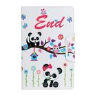 For Amazon Fire HD 8 (2017) Painted Pattern Horizontal Flip Leather Case with Holder(Panda) - 2