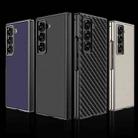 For Samsung Galaxy Z Fold6 Slim GKK Integrated Metal Paint Skin Feel Leather Full Coverage Phone Case(Black) - 2