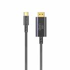 awei CL-212T USB-C / Type-C to HDMI 4K 30Hz HD Adapter Cable, Length:1.8m(Black) - 1