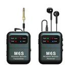 M6S Stereo Wireless In-Ear Monitor System 2.4G Transmitter & Receiver(Black) - 1