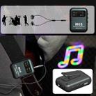 M6S Stereo Wireless In-Ear Monitor System 2.4G Transmitter & Receiver(Black) - 6