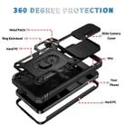 For Samsung Galaxy S25+ 5G Sliding Camshield TPU Hybrid PC Phone Case with Holder(Black) - 2