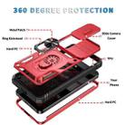 For Samsung Galaxy S25+ 5G Sliding Camshield TPU Hybrid PC Phone Case with Holder(Red+Black) - 2