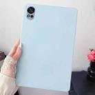 For Huawei Matepad Air 2024 Oil Spray Skin-friendly TPU Tablet Case(Blue) - 1