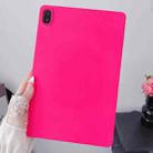 For Huawei Matepad SE 11 2024 Oil Spray Skin-friendly TPU Tablet Case(Rose Red) - 1