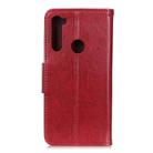 For HTC Desire 20 Pro Napa Texture Horizontal Flip Leather Case with Holder & Card Slot & Wallet(Red) - 3
