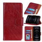 For iPhone 12 / 12 Pro Napa Texture Horizontal Flip Leather Case with Holder & Card Slot & Wallet(Red) - 1