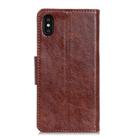 For ZTE A3 2020 Napa Texture Horizontal Flip Leather Case with Holder & Card Slot & Wallet(Brown) - 3