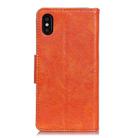 For ZTE A3 2020 Napa Texture Horizontal Flip Leather Case with Holder & Card Slot & Wallet(Orange) - 3