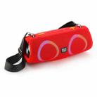 T&G TG676 30W Music Battle Drum Portable Strap Bluetooth Speaker with RGB Light(Red) - 1