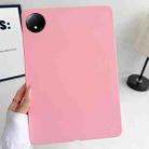 For Redmi Pad SE 4G 8.7 inch Oil Spray Skin-friendly TPU Tablet Case(Pink) - 1