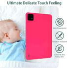 For Redmi Pad SE 4G 8.7 inch Oil Spray Skin-friendly TPU Tablet Case(Rose Red) - 2