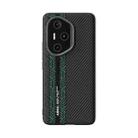 For Honor 300 Pro ABEEL 6D Micro Relief Phone Case(Green) - 2